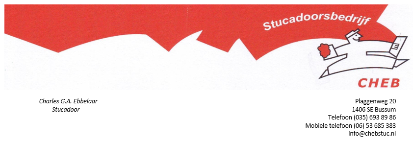 Stucadoorsbedrijf Chebstuc.nl